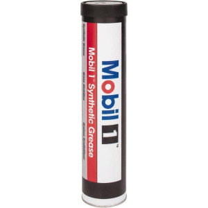 Mobil 13.4 oz Cartridge Synthetic General Purpose Grease Red, 302°F Max Temp, NLGIG 2, 121071 - 60002813