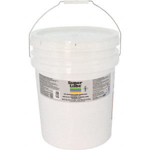 Synco Chemical Super Lube 30 Lb Pail Synthetic Extreme Pressure Grease Translucent White, Extreme Pressure, Food Grade & High Temperature, 475°F Max Temp, NLGIG 2, 70300 - 02104057
