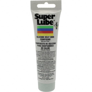 Synco Chemical Super Lube 3 oz Tube Silicone Heat-Transfer Grease White, 450°F Max Temp, 98003 - 81094864