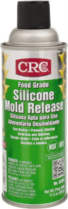 CRC 16 Ounce Aerosol Can, Clear, General Purpose Mold Release Food Grade, Silicone Composition 1003489 - 09775842
