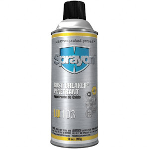 Sprayon 10 oz Aerosol Penetrant Light Amber, -20°F to 550°F, Food Grade SC0103000 - 00150441