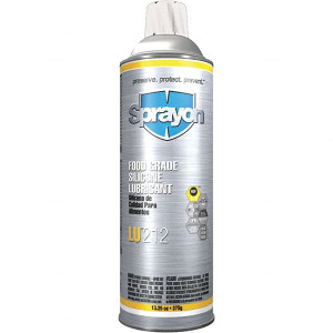 Sprayon 20 oz Aerosol Spray Lubricant Clear, -40°F to 450°F, Food Grade S00212000 - 53711149