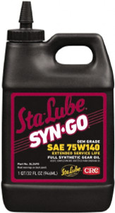 CRC Bottle, Synthetic Gear Oil -40°F to 350°F, 25 St Viscosity at 100°C 1007823 - 51609238