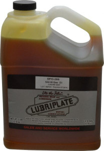 Lubriplate 1 Gal Bottle, Mineral Gear Oil 1044 SUS Viscosity at 100°F, 95 SUS Viscosity at 210°F, ISO 220 L0245-007 - 00424705