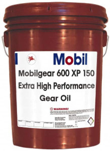 Mobil 5 Gal Pail, Mineral Gear Oil ISO 150 105880 - 93057537