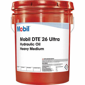Mobil 5 Gal Pail, Petroleum, Hydraulic Machine Oil ISO Grade 11158:2009 125342 - 18071274