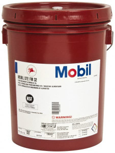 Mobil 5 Gal Pail Mineral Hydraulic Machine Oil ISO 32, Food Grade 105764 - 60002102