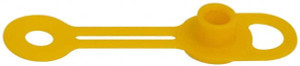 Trico 1/4-28 NPT Grease Fitting Cap Yellow, 10 Pieces 37020 - 74501669