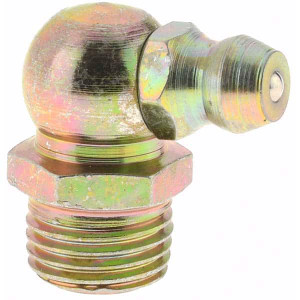 Value Collection 90° Head Angle, M10x1 Taper Thread Grease Fitting Zinc Plated Finish BDNA-MP7604-56 - 61842035