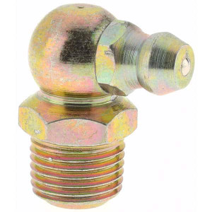 Value Collection 90° Head Angle, 1/8-27 Standard Grease Fitting Zinc Plated Finish BDNA-MP7588 - 61842266