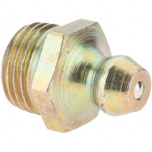 Value Collection Straight Head Angle, 1/8-27 Standard Grease Fitting Zinc Plated Finish BDNA-7577 - 61862298