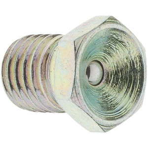 Value Collection Straight Head Angle, 1/4-28 Drive-In Grease Fitting Zinc Plated Finish BDNA--7578-2 - 61865911