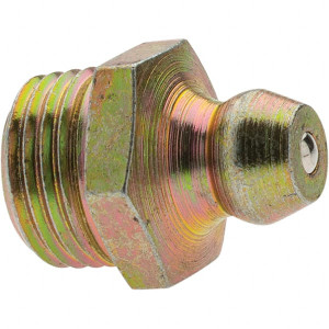 Value Collection Straight Head Angle, 1/8-27 Taper Thread Grease Fitting Zinc Plated Finish BDNA-7583 - 61865929