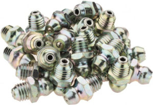 Value Collection Straight Head Angle, 1/4-28 Taper Thread Grease Fitting Zinc Plated Finish BDNA-7597 - 61865960