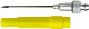 LuMax 4,500 Operating psi, 1-1/2" Long, Stainless Steel Needle Nose Adapter Grease Gun  Injector Needle LX-1416 - 48931778