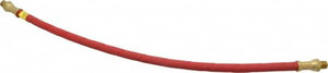 Alemite 18" Long, 4,800 psi Operating Pressure, Elastomeric Grease Gun Hose & Coupler Assembly 1/8 NPTF, 12,000 psi Burst Pressure 317850-1F - 03243771