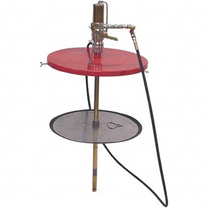 JohnDow Industries Drum-Style & Portable Lubrication Pumps, Lubrication Type: Grease, Pump Type: Air-Operated Pump, Compatible Container Size Range: 50 Gal. (400 Lb.) and Larger, Pump Material: Metal JDL-55 - 96566278