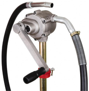PROLUBE Oil Lubrication 8 Strokes/Gal Flow Aluminum Rotary Hand Pump For 15 to 55 Gal Container GROZ RB/3H - 91891697