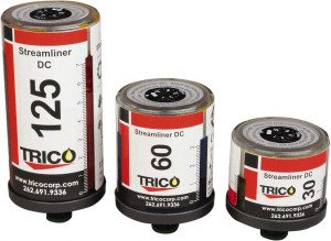 Trico 2.03 Ounce Reservoir Capacity, 1/4 NPT Thread, Plastic, Electrochemical, Grease Cup and Lubricator -20 to 55°C Operating Temp, 5 Bar Operating Pressure, 2.95" High x 2.05" Diam 33924 - 70913827