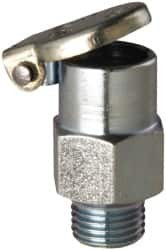 Gits Mfg 5/16-32 Thread, Steel, Zinc Plated, Threaded One Piece, Straight Oil Hole Cover 13/16" Drive Diam, 1/4" Drive Length, 27/32" Overall Height, 1/4" Thread Length, UNEF Thread 00107 - 03242260
