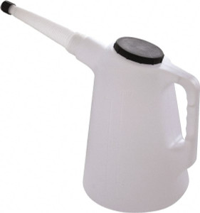 PROLUBE 6,000 mL Capcity, 8" Long Flexible Spout, Measure Oiler Polyethylene Body MSR/P/F/6 - 42093070