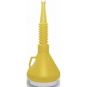 Funnel King Oil Funnels & Can Oiler Accessories, Type: Flexible Spout, Material: Polyethylene, Capacity Range: 32 oz. - 127.9 oz., Capacity (Qt.): 1.50, Capacity (Gal.): 0.38, Finish: Smooth Plastic 32135 - 10909869