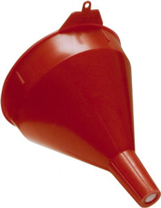 Funnel King 2 Qt Capacity Polyethylene Funnel 6-1/2" Mouth OD, 1-1/16" Tip OD, 2-3/8" Straight Spout, Red 32002 - 39826656 Funnel King 2 Qt Capacity Polyethylene Funnel 6-1/2" Mouth OD, 1-1/16" Tip OD, 2-3/8" Straight Spout, Red 32002 - 39826656