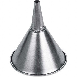 Funnel King Oil Funnels & Can Oiler Accessories, Type: Funnel, Material: Galvanized Steel, Capacity Range: 32 oz. - 127.9 oz., Capacity (Qt.): 1.00, Capacity (Gal.): 0.25, Finish: Galvanized 94471 - 46568259