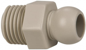 Cedarberg 4 Piece, 1/4" Hose ID, Male to Male Coolant Hose Pipe Thread Connector 1/4" NPT, For Snap-Loc Modular Hose Systems 8425-18 - 09778135