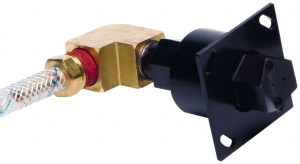 Accu-Lube 1/2" Hose Inside Diam x 7/8" Nozzle Diam, Coolant Hose Nozzle For Use with Junior Applicator Sawing Systems, 1 Piece 9692 - 48607147
