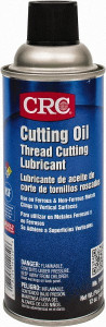 CRC 12 oz Aerosol Cutting Fluid Straight Oil, For Use on Ferrous Metals & Nonferrous Metals 1004783 - 01238757
