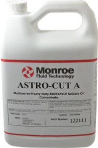 Monroe Fluid Technology Astro-Cut A 1 Gal Bottle Cutting & Grinding Fluid Water Soluble, For Use on Ferrous Metals 0034-1-104 - 00267740