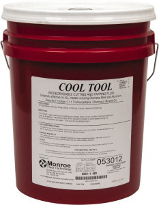 Monroe Fluid Technology Cool Tool 5 Gal Pail Cutting & Tapping Fluid Straight Oil, For Use on Ferrous Metals & Nonferrous Metals 0002-1-050 - 00268102