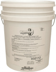 Monroe Fluid Technology 5 Gal Pail Cutting & Tapping Fluid Straight Oil, For Use on Ferrous Metals & Nonferrous Metals 0002-1-703 - 00268664