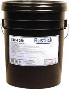 Rustlick EDM-250 5 Gal Pail EDM/Dielectric Fluid Straight Oil, For Use on Brass, Copper, Ferrous Metals 72050 - 87527990
