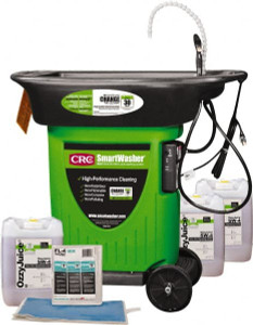 CRC 25 Gal Free Standing Water-Based Mobile Parts Washer Kit 8 x 23 x 27" Inside Tank Dimensions 1005015 - 61116711