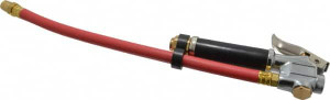 Coilhose Pneumatics 120 Max psi Open Check Zinc Inflator Gauge Straight Push On Chuck, 1/4 FPT, 10 to 120 psi Pressure Range TGC122 - 00577015