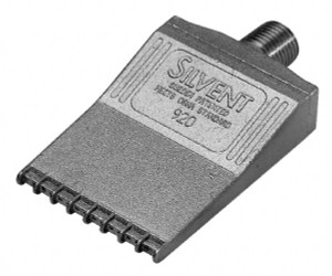 Silvent Blow Gun Heavy-Duty Flat Nozzle 1/4 NPT, 3.15" Hose Length 920A - 08604639