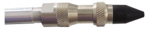 Coilhose Pneumatics 125 Max psi Rubber Push Button Blow Gun 1/4 NPT, 27" Tube Length, Nickel Plated Brass 812-24-DPB - 59544718