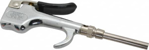 Coilhose Pneumatics Safety Extension Tube Thumb Lever Blow Gun 1/4 NPT, 3" Tube Length 603-S - 79860789