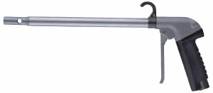 Guardair 120 Max psi Maximum Power Venturi Nozzle Pistol Grip Blow Gun 3/8 NPT, 48" Tube Length, Aluminum U75XT048AA3 - 75477935