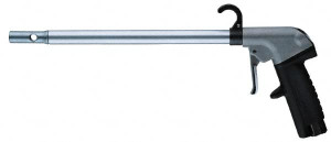 Guardair 120 Max psi High Power Venturi Nozzle Pistol Grip Blow Gun 3/8 NPT, 48" Tube Length, Aluminum U75LJ048AA2 - 83976753