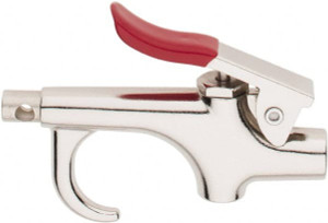 Value Collection 145 Max psi Standard Safety Thumb Lever Blow Gun 1/4 NPT, 3" Tube Length, Chrome Plated Zinc 4010910145JP - 02365377