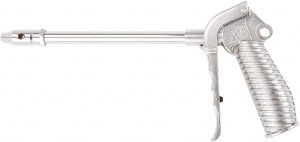 Value Collection 230 Max psi High Flow Safety Nozzle High Flow Safety Air Gun 3/8 NPT Inlet, 6" Tube Length, Chrome Plated Aluminum 4017306527JP - 68158526