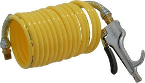 Coilhose Pneumatics 1/4" ID Thumb Lever Air Gun 12 ft. Long Nylon Hose 600-N12 - 79513982