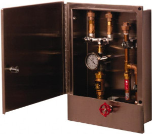 T&S Brass Hose Reel Cabinet Use with 1/4" ID Hose Reel B-2339-LR - 32066177