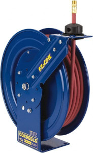 Coxreels 50 ft. Spring Retractable Hose Reel 300 psi, Hose Included EZ-P-LP-150 - 61926705