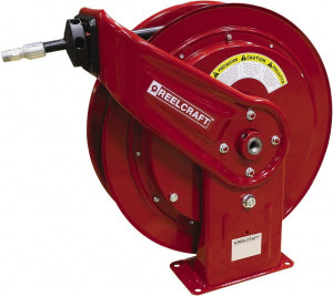 Reelcraft 75 ft. Spring Retractable Hose Reel 4,800 psi, Hose Included PWD76075 OHP - 37469962