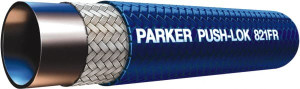 Parker Hannifin 1/2" ID x 0.78" OD CTL Push-on Air Hose 300 Working psi, -40 to 212°F, Blue 821FR-8-BLU-RL - 71984066