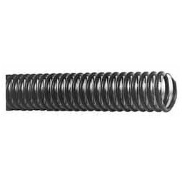 Made in USA 4" ID, 10 Hg Vac Rating, PVC Vacuum & Duct Hose, Gray/Clear, 4" Bend Radius 5400 - 48432272